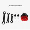 For Airtag Hidden Protective Bracket Bike Reflector Holder Hidden Bike GPS Tracker Case Anti-Theft Tracker Accessories