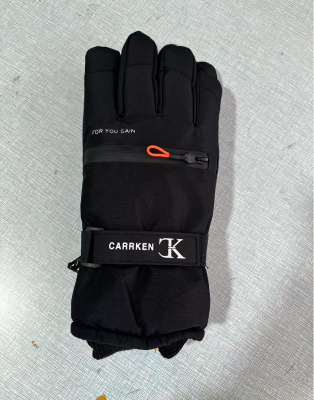 Unisex Polar Astarlı Kayak Eldivenleri: Erkek & Kadın Kayak Eldivenleri, Kadın Öğrenci Kayak Eldivenleri, Dış Mekan Elektrikli Bisiklet Eldivenleri, Erkek Kışlık Parmaksız Eldivenler