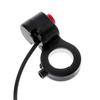 22mm 7/8" Motorcycle Handlebar Horn Speaker Connection Button Equip