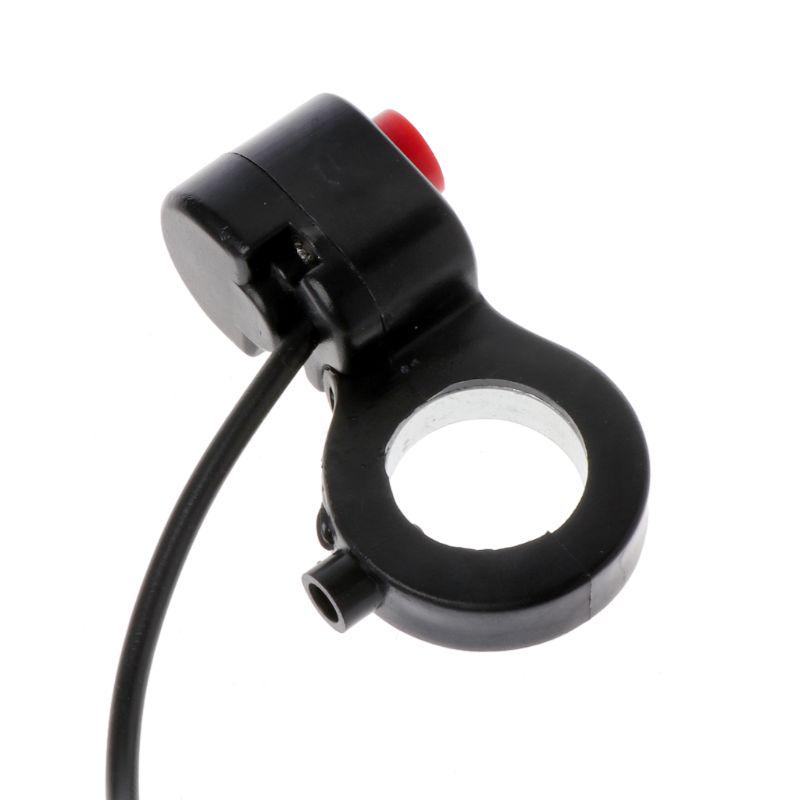 22mm 7/8" Motorcycle Handlebar Horn Speaker Connection Button Equip