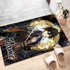 Custom Genshin Impact Mat Personalized Name, Polyester Washable Indoor Entryway Rug, Gift for Christmas, Easter, Thanksgiving Day