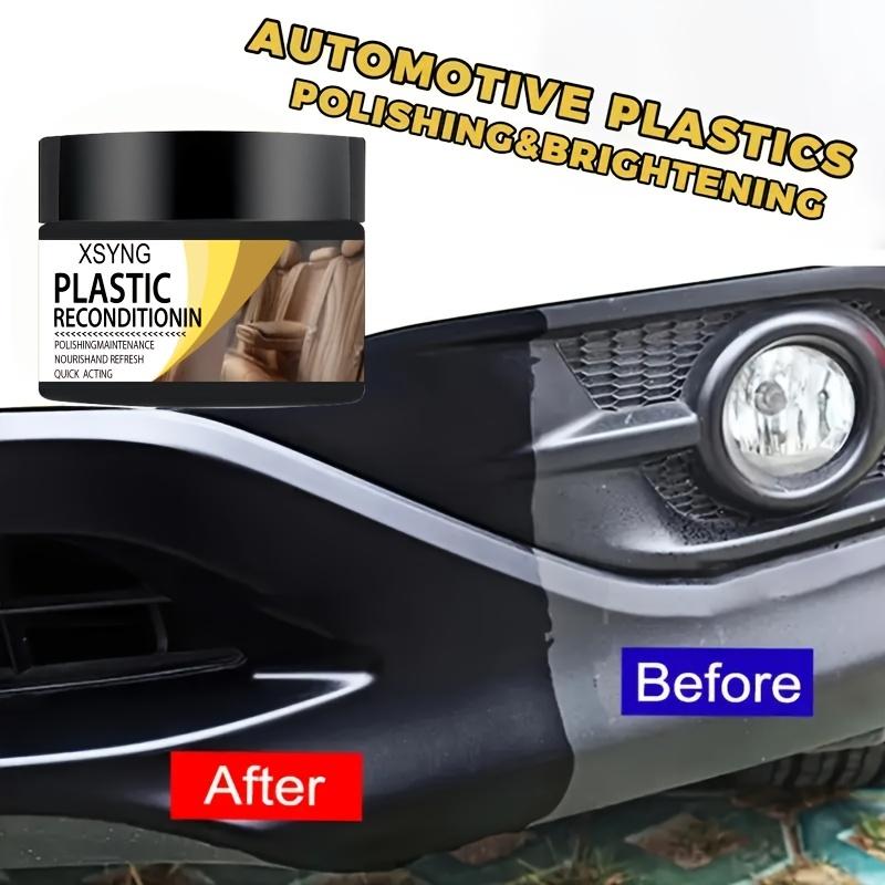 Maintenance Wax for Automotive Plastic Parts, Used As a Gloss Repair Agent for Car Interiors and Instrument Panels, Tire Gloss, and Seat Maintenance