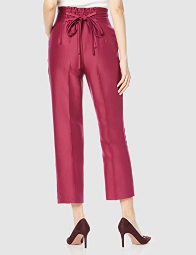 FRAY I.D. Women's High-Waisted TW Pants, FWFP214093, Pink, Size 0