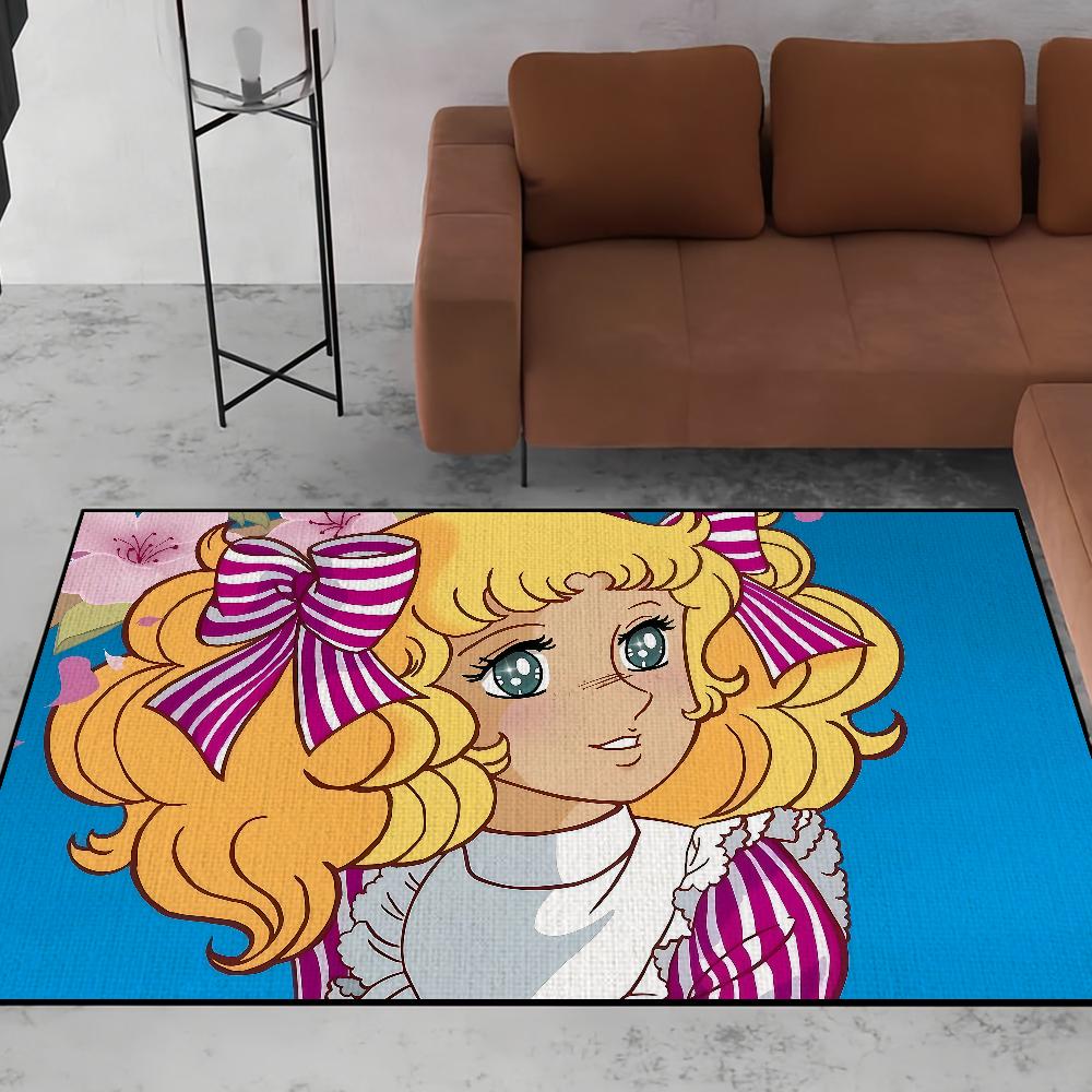 cute cartoon c-Candy Candy Anime Kurin Home Bedside Rug Kitchen Floor Mat Hallway Balcony Carpet Entrance Doormat hogar Decor