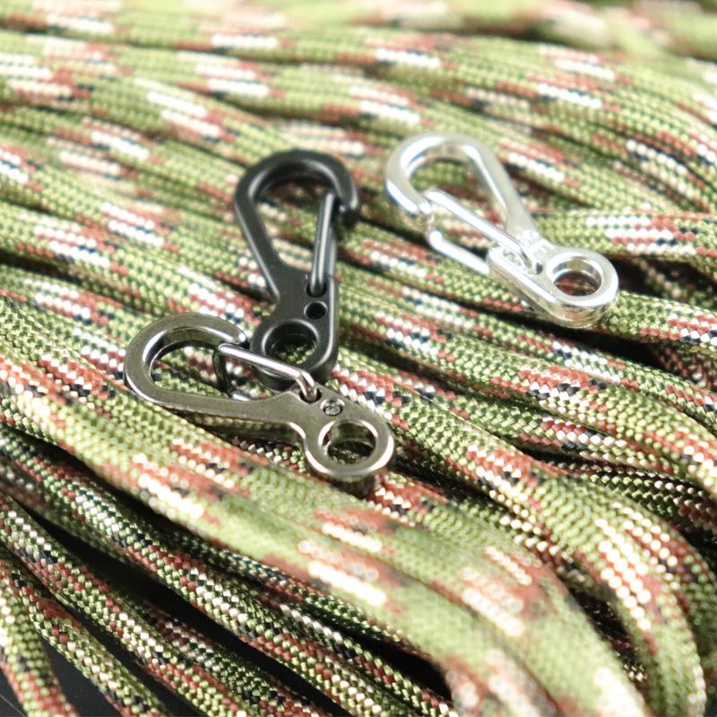 Classic SF-Style Mini Snap Hook: Quick Release Keychain and EDC Gear Keyring