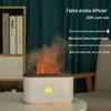 Flame Aroma Diffuser Humidifier with Night Light - Ideal Creative Gift for Home, Bedroom, Family, and Friends.