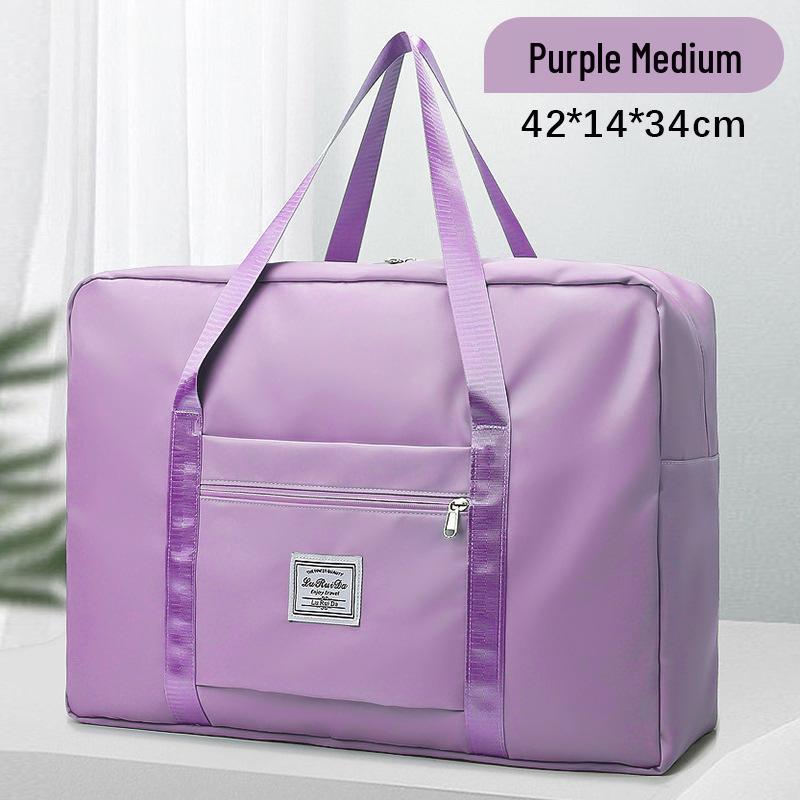 Foldable Travel Duffel: Large Capacity Crossbody Bag for Business Trips