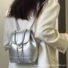 Small Casual Bag Chain Bag Small Schoolbag Women's Bag Backpack Backpack Light