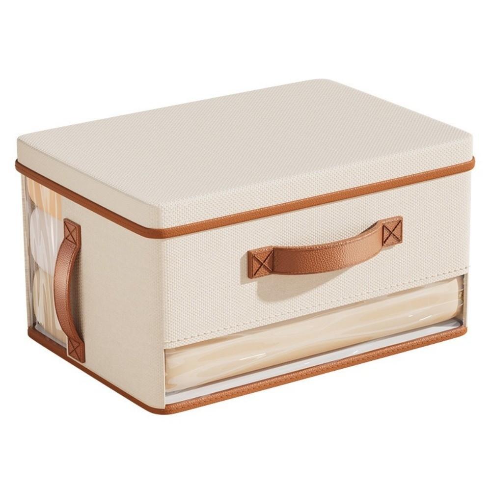 Dustproof Storage Box Large Capacity Finishing Box New Foldable Drawer  Wardrobe