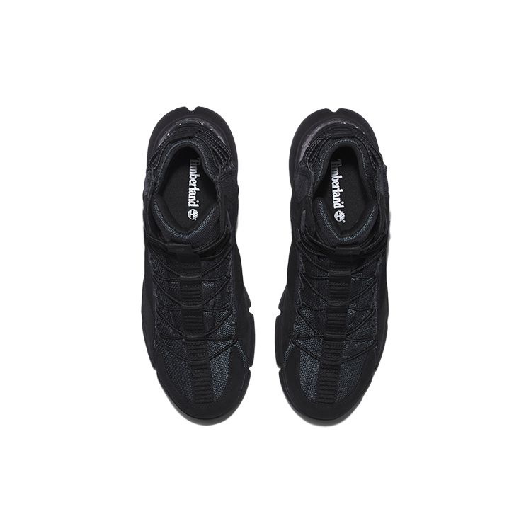 Timberland Ткань Удобная амортизирующая Нескользящая Износостойкая Дышащая Высокая Повседневная Обувь Мужская Повседневная Обувь Черный A2M35001