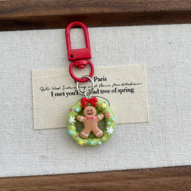 

1/5 шт. Мультяшный лось Санта-Клаус Подвеска Брелок Милый Студенческий Рюкзак Украшение Смола Орнамент Рождественская Вечеринка Маленькие Подарки