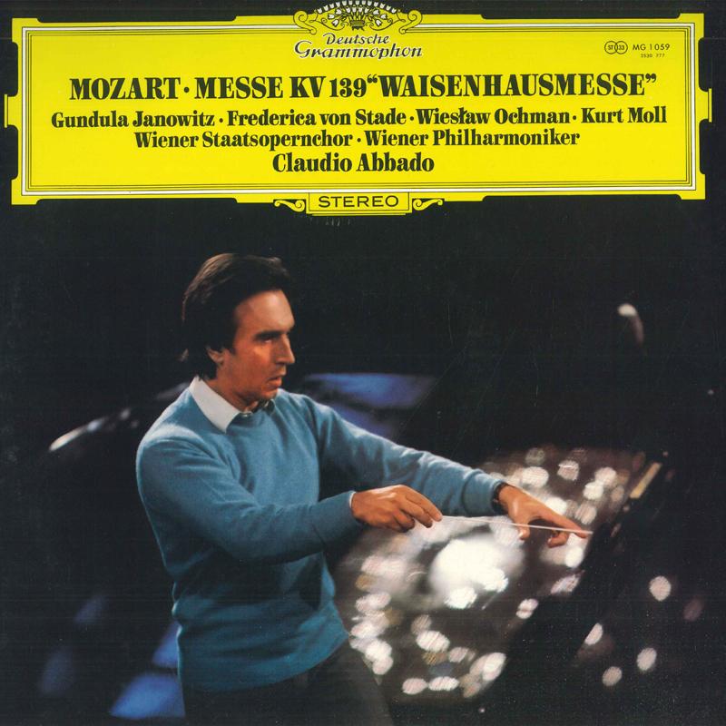 

LP Record CLAUDIO ABBADO WIENER PHILHARMONIK Mozart Messe Kv139 Waisenhausmesse MG1059 DEUTSCHE GRAMM Japan Classical Used