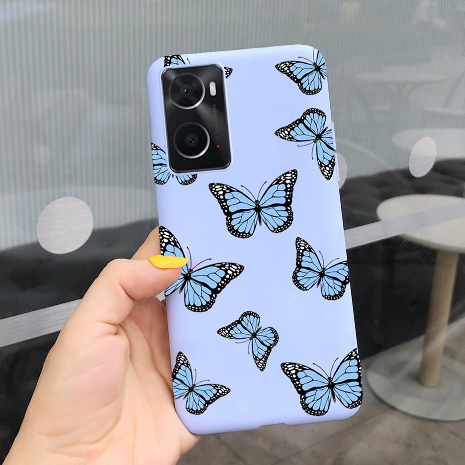 For Oppo A76 Case CPH2375 Fashion Cartoon Girls Cover For Oppo A96 Soft Silicone Case For Oppo A36 A 76 96 OppoA76 OppoA96 Shell