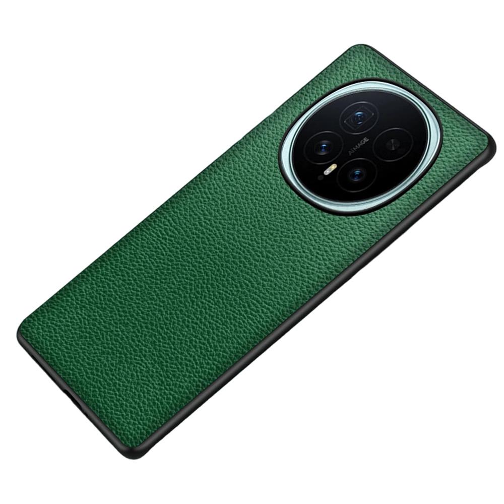 For Honor Magic8 5G Case Litchi Texture PU Leather Coated PC + TPU Protective Phone Back Cover