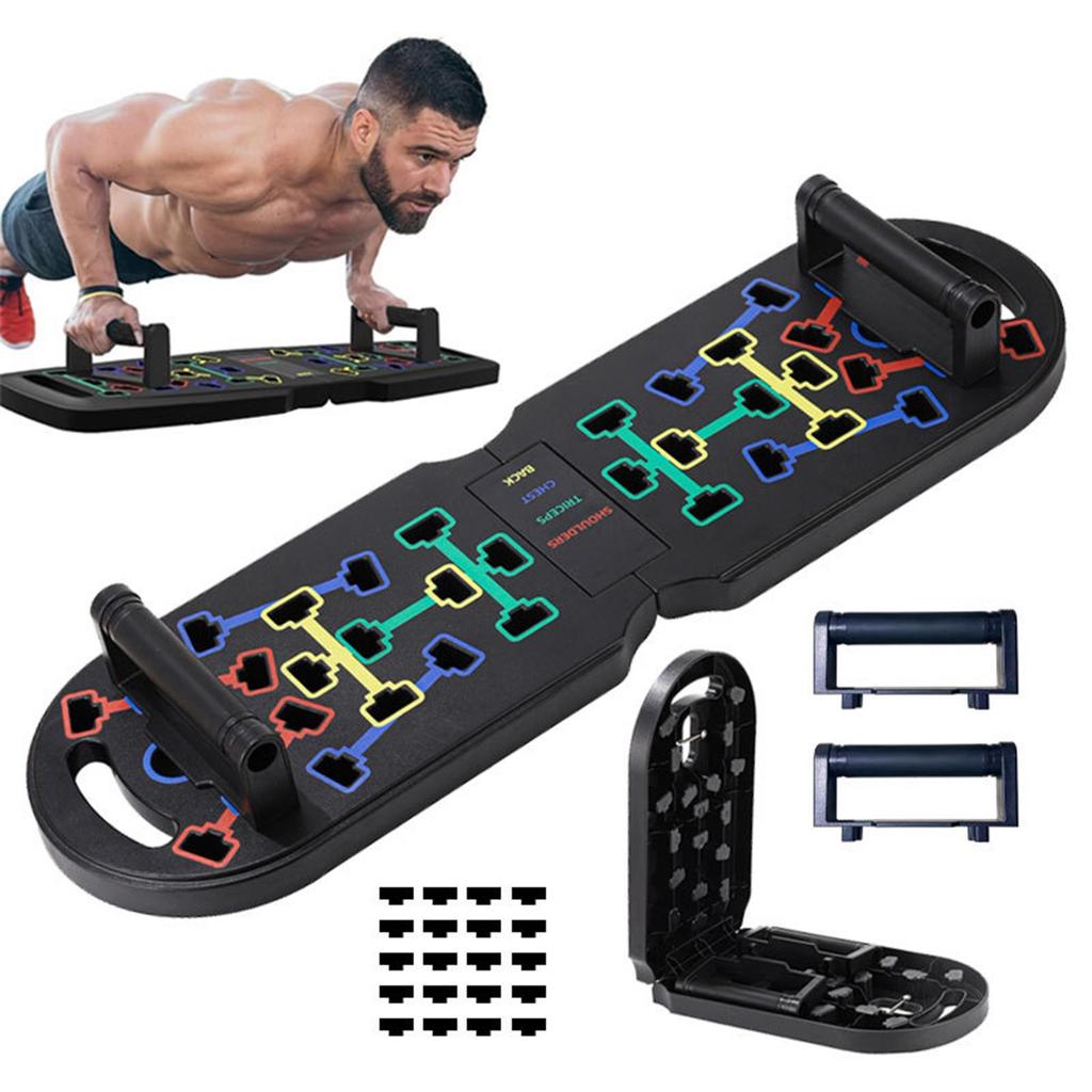 Multifunctional Push-up Board Foldable For Home Fitness Workouts