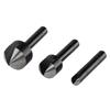 Wolfcraft 3 T6 Milling Cutters Ø 6/12/16mm