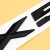 Car Letter Trunk Emblem Rear Badge Sticker Decal ABS Plastic For X5 F15 F85 E70 E53 X1 Car Styling Accessories