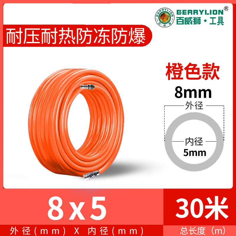 Baiweishi PU Air Compressor Hose Kit CN plug (adapter included)