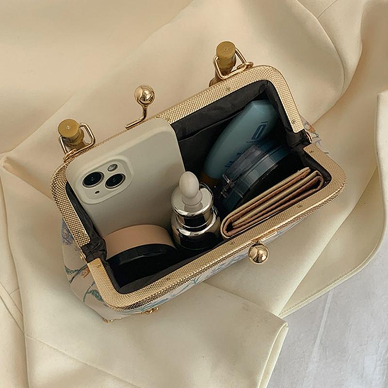 Women's luxury clutch bag feminine chain retro shoulder messenger ladies' bag party
