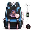 My World Harajuku Leisure Backpack Junior High School Student Elementary School Student Multifunctional USB School Bag Female