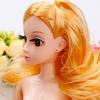 Color Hair 1 PC Nude Doll with Head for Dolls 11 Joint Moving Naked Bodies DIY Toys Accessories