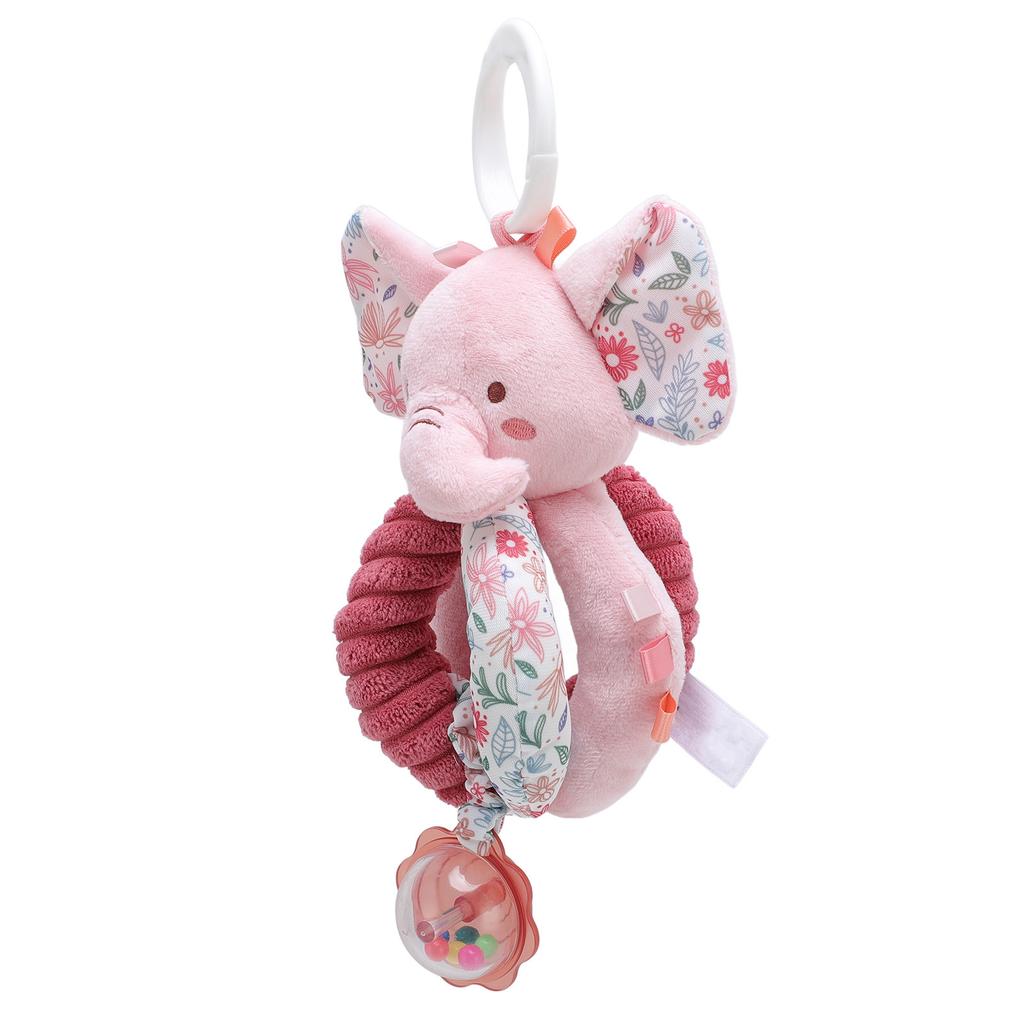 Baby Stroller Hanging Toy Crisp Sound Animal Cute Stuffed Car Seat Rattle Toy for Infant