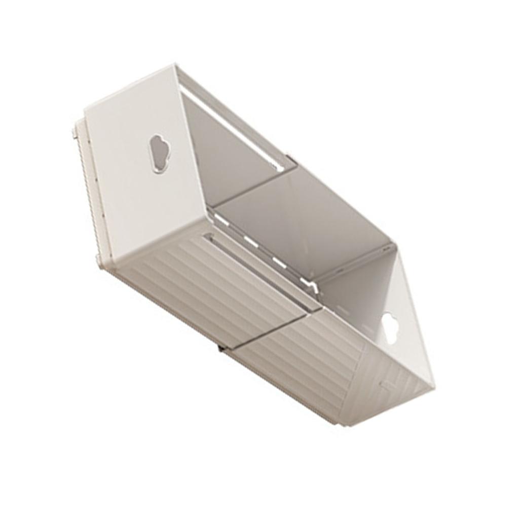 Expandable Storage Box Single Layer Rectangular Stackable Drawer Desktop Spice Organizer for Kitchen Living Room