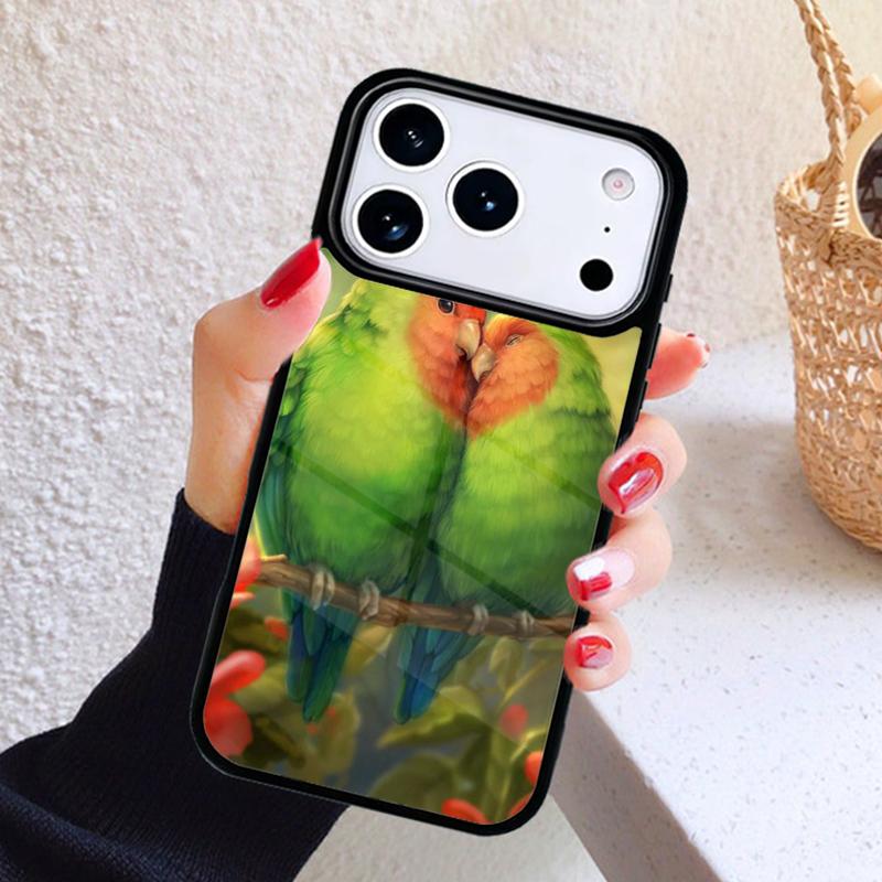 Animal Macaw Parrot Colourful Phone Case For iPhone 17 Air 16 15 14 13 12 11 Pro Max Plus