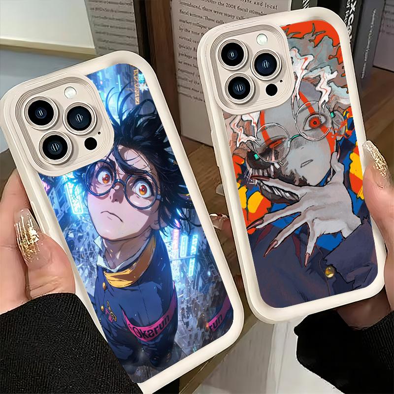 Phone Case for iPhone 17 Air 16E 15 16 Pro Max D-Dandadans O-Okarun Anime Cover 14 Plus 13 12 Mini Soft Shell Silicone Fundas