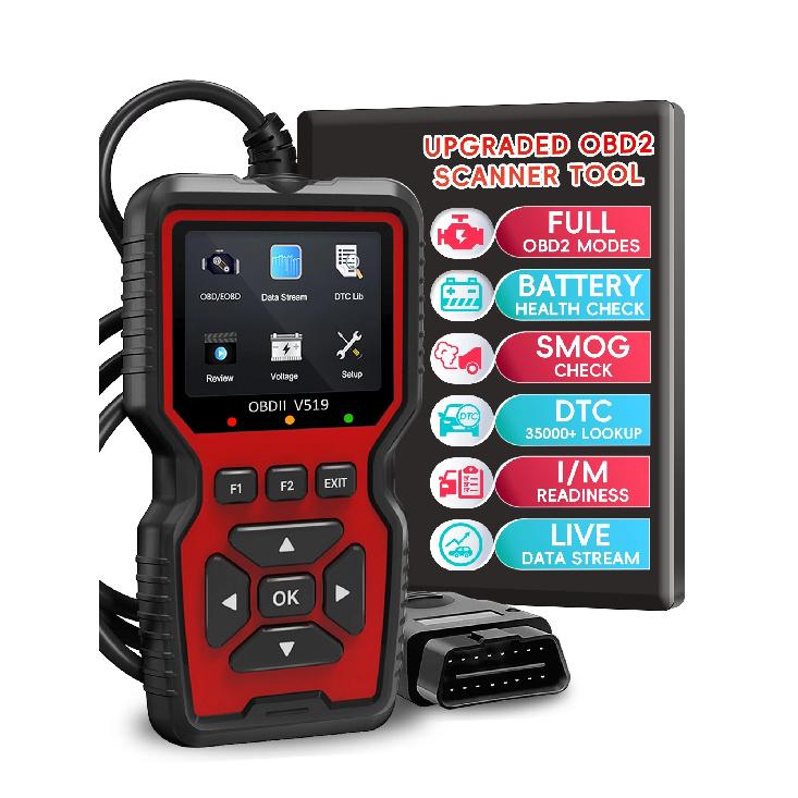 Enhanced OBD2 Scanner Vehicle Code Reader Check Engine Light Fault Reader Diagnostic Scan Tool Automotive OBD II Scanner