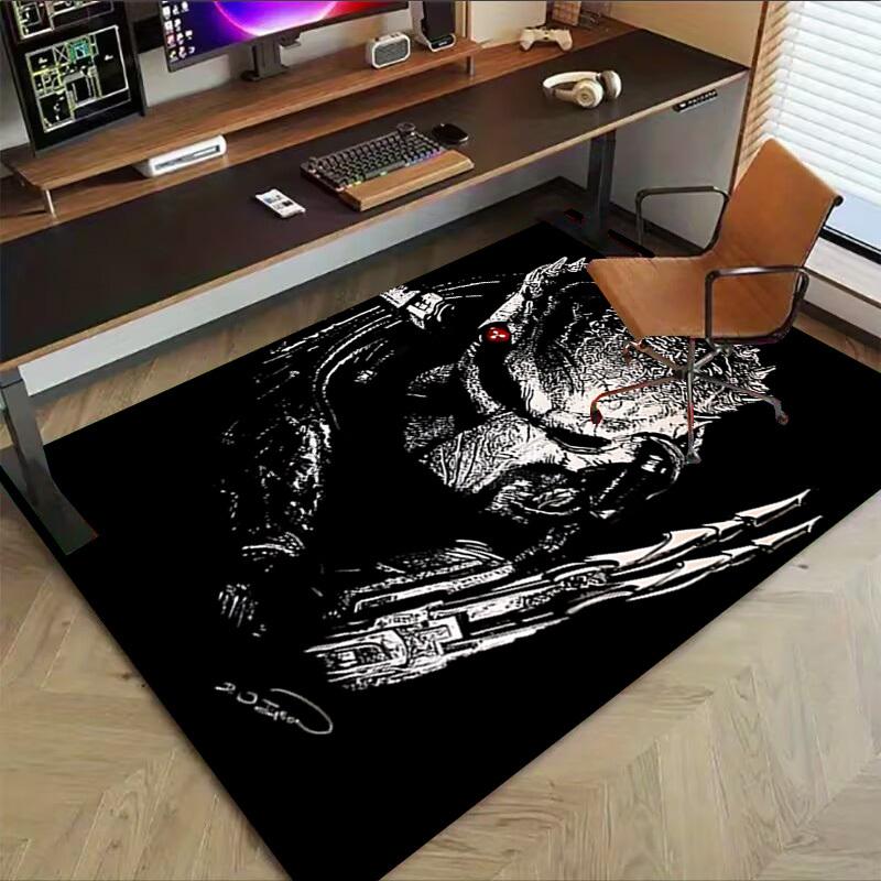 1ks Koberce Predator Alien, Kancelářský koberec Venkovní rohož Domácí dekorace Plošný koberec Festival