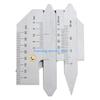 Y5GD 0-75mm Weld Guage Weld Seam Gauge Weld Measurement Caliper Welding- Inspect- Ruler Metric Inspection Ruler High Accuracy