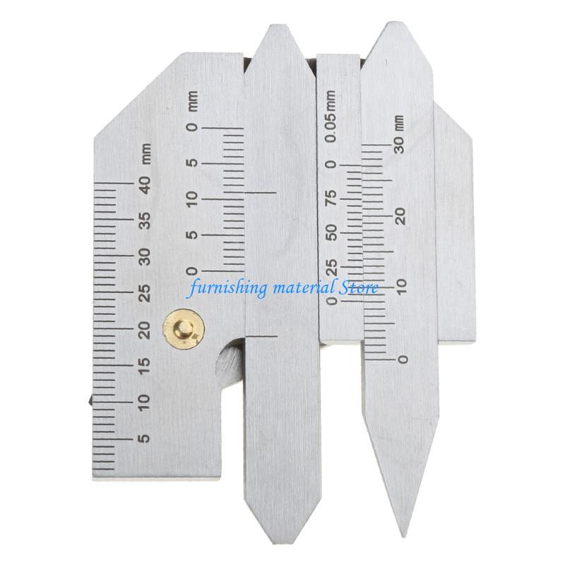 Y5GD 0-75mm Weld Guage Weld Seam Gauge Weld Measurement Caliper Welding- Inspect- Ruler Metric Inspection Ruler High Accuracy