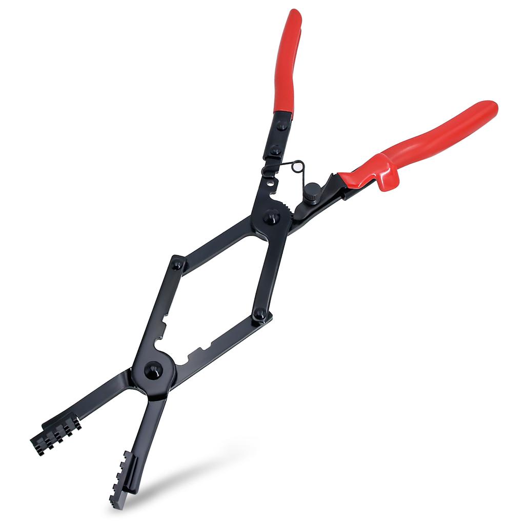 Long Reach Hose Clamp Pliers with Locking Mechanism, Extra Long Reach Hose Clamp Pliers for Hard-to-Reach Hoses
