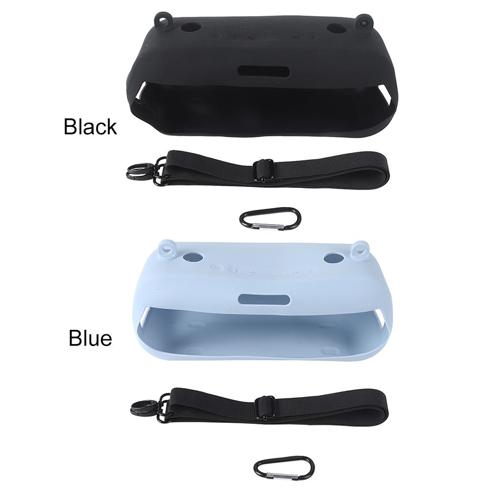 Silicone Cover Case with Shoulder Strap Protective Skin Sleeve Portable Speaker Case for Bose SoundLink Max Speaker