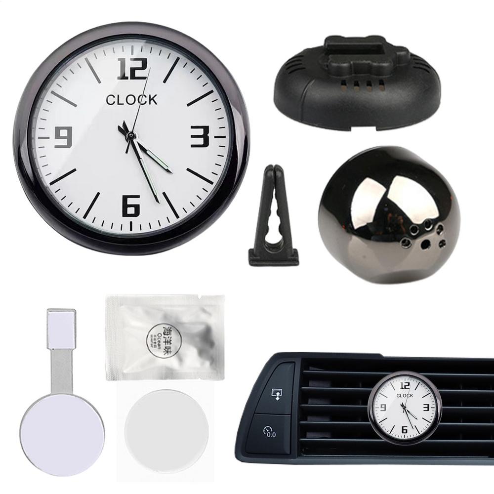 For General Purpose Clock For Car Dashboard Illuminated Dashboard Decor Tiny Car Interior Clock Automotive Interior Accessories