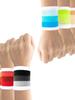 Breathable Striped Sports Wristbands for Fitness, Basketball, Running - Sweat-Wicking Wrist Sleeves