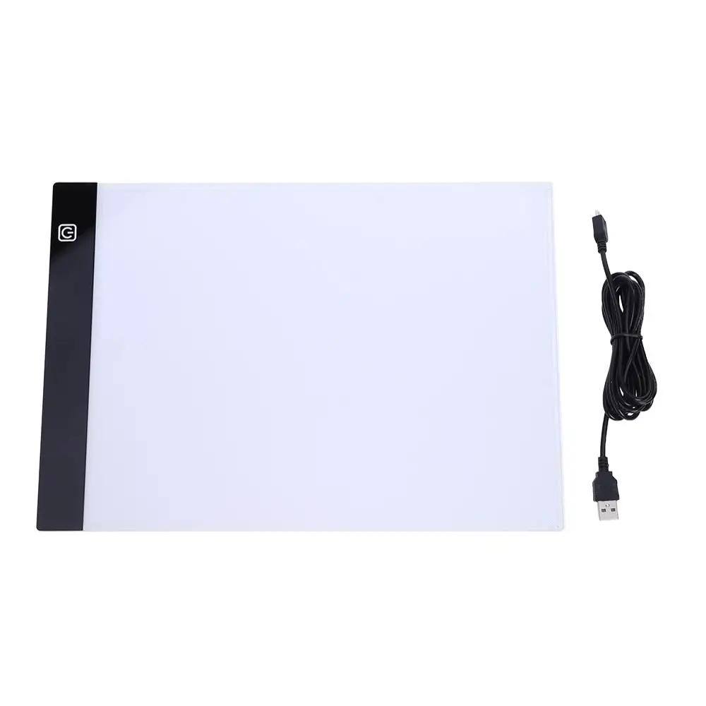 LED Graphic Tablet Writing Painting Light Box Tracing Board Copy Pads Digital Drawing Tablet Artcraft A4 Copy Table LED Board