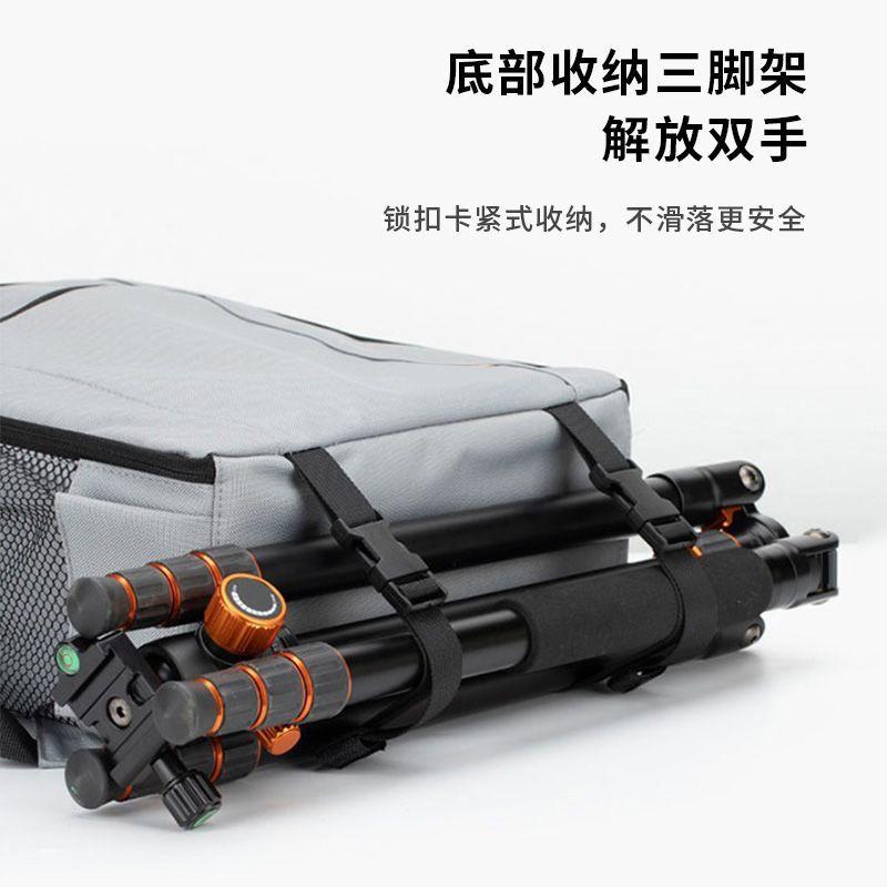 Multi-functional Digital Camera Backpack Bag - Waterproof Outdoor DSLR Camera Bag with Lens Pouch for Nikon Sony and More