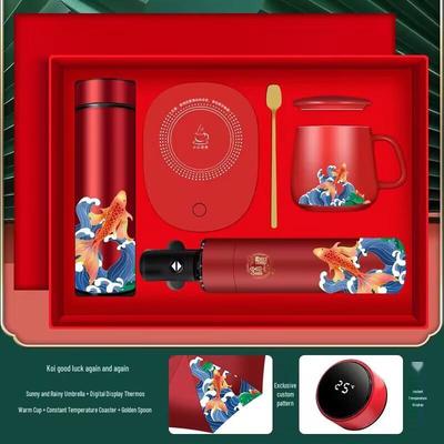 5-Piece Insulated Coffee Mug Gift Set