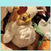 Plush Handbag Chicken Cartoon Stuffed Toy Doll Storage Bag Gifts Decorations