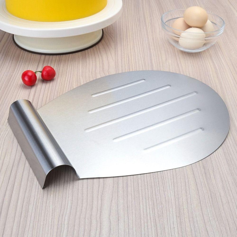 Heavy Duty Pizza Transfer Shovel Silver Baking Shovel Paddle Cake Tray Spatula  Baking Tools