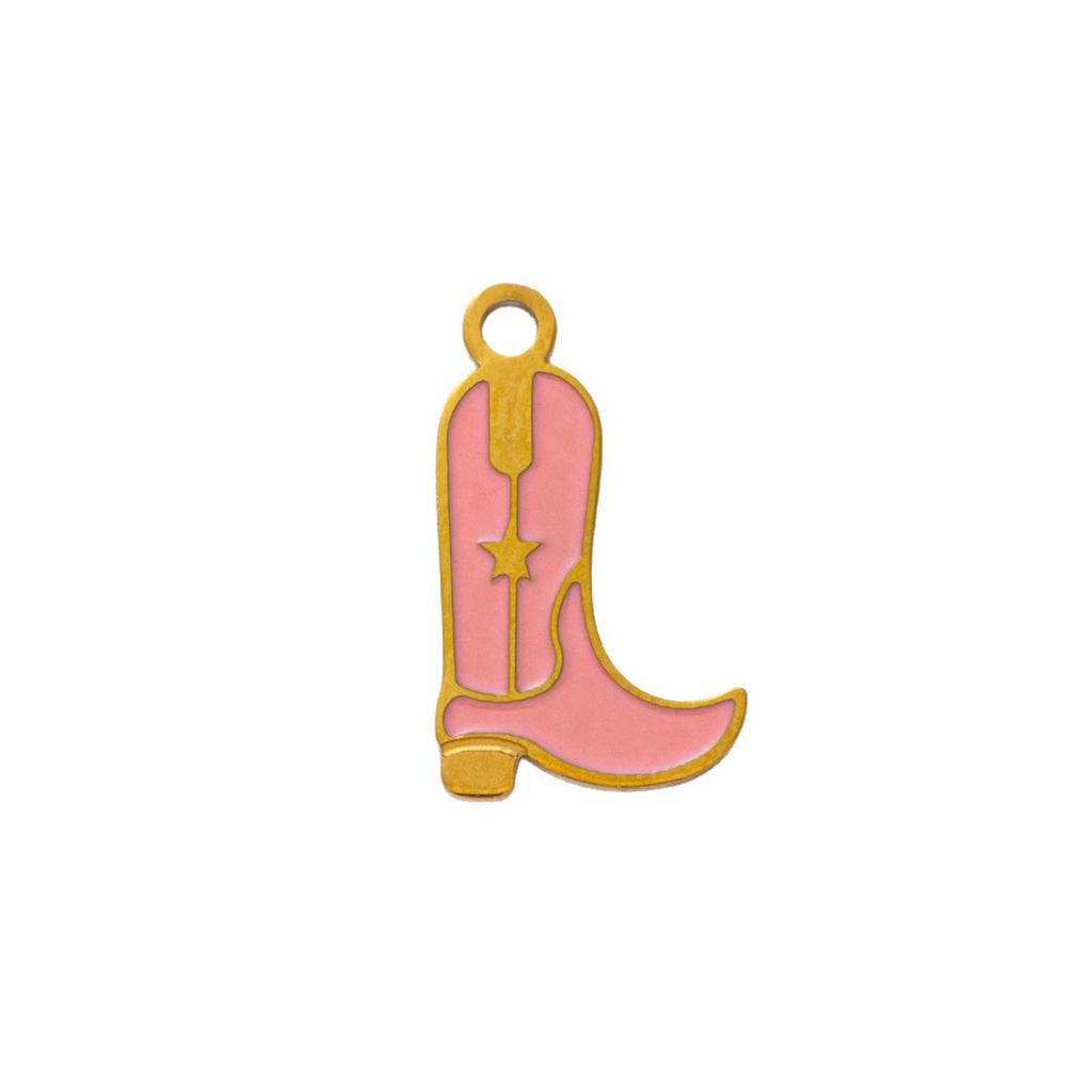 18K Gold Electroplated Stainless Steel Chili Pendant for Women