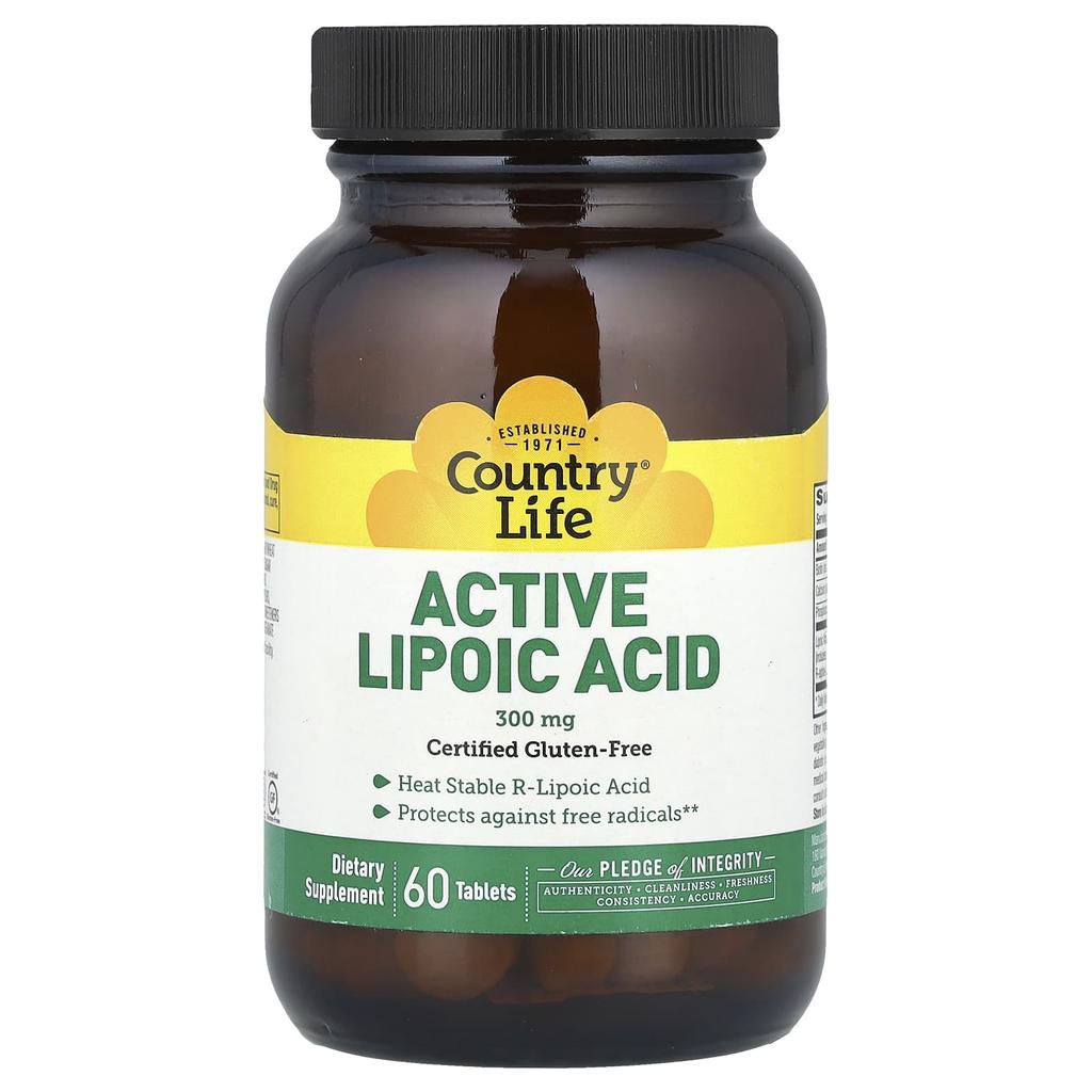 Western, Active Lipoic Acid, 300Mg, 60 Tablets