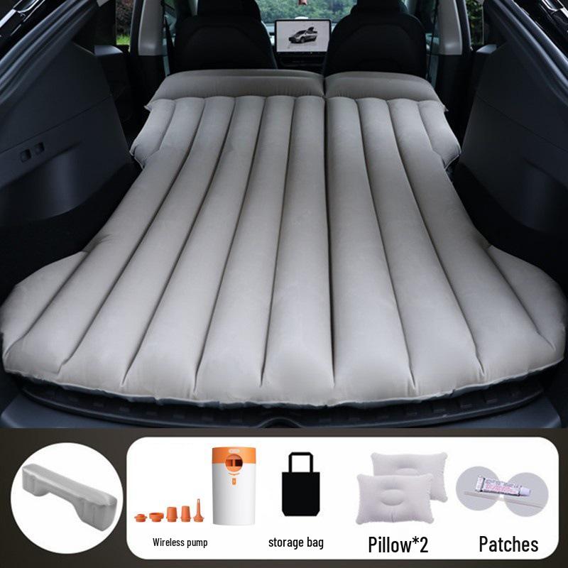 Tesla Model Y/3 Rear Seat Inflatable Mattress - Foldable Car Sleeping Pad