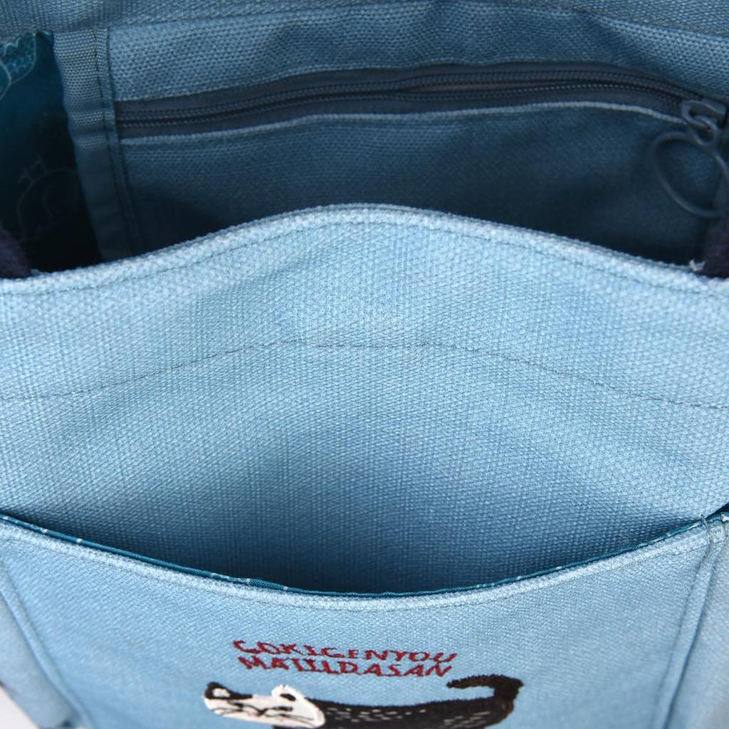 [Kusuguru Japan] Matilda Mini Tote Bag, BL