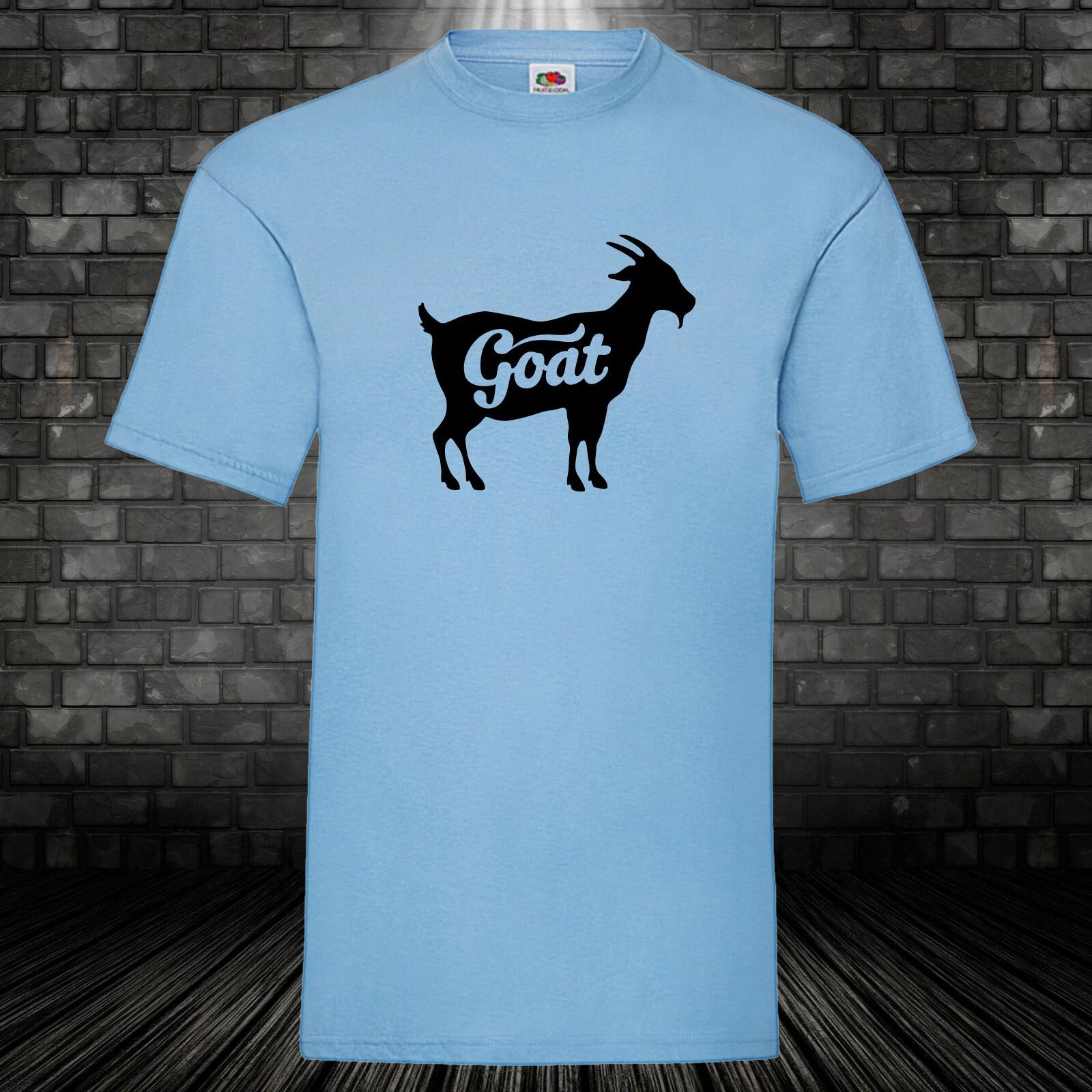 Goat Shirt Greatest Of All Time T-Shirt Sports Saying Comic Fun Fun S-5XL L