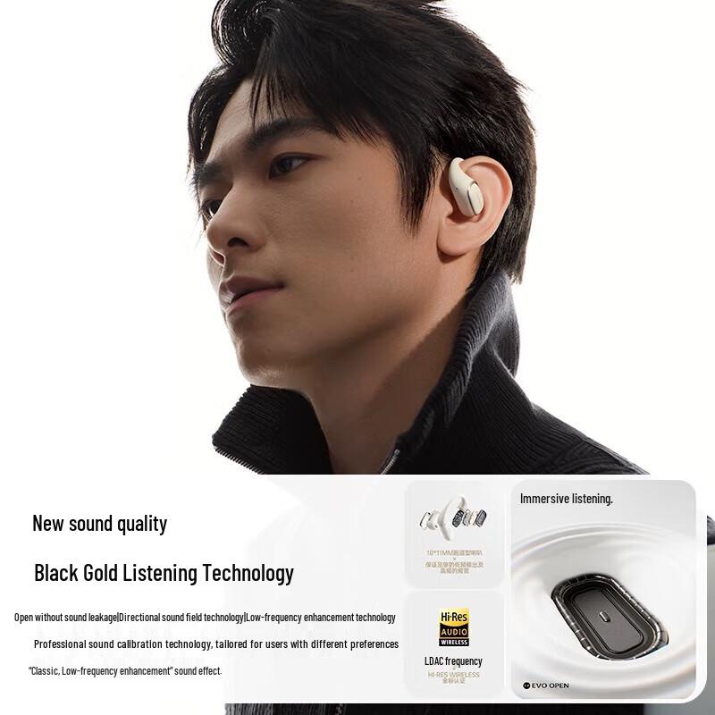 EDIFIER Evo Open Bluetooth Open-Ear Sport Earbuds