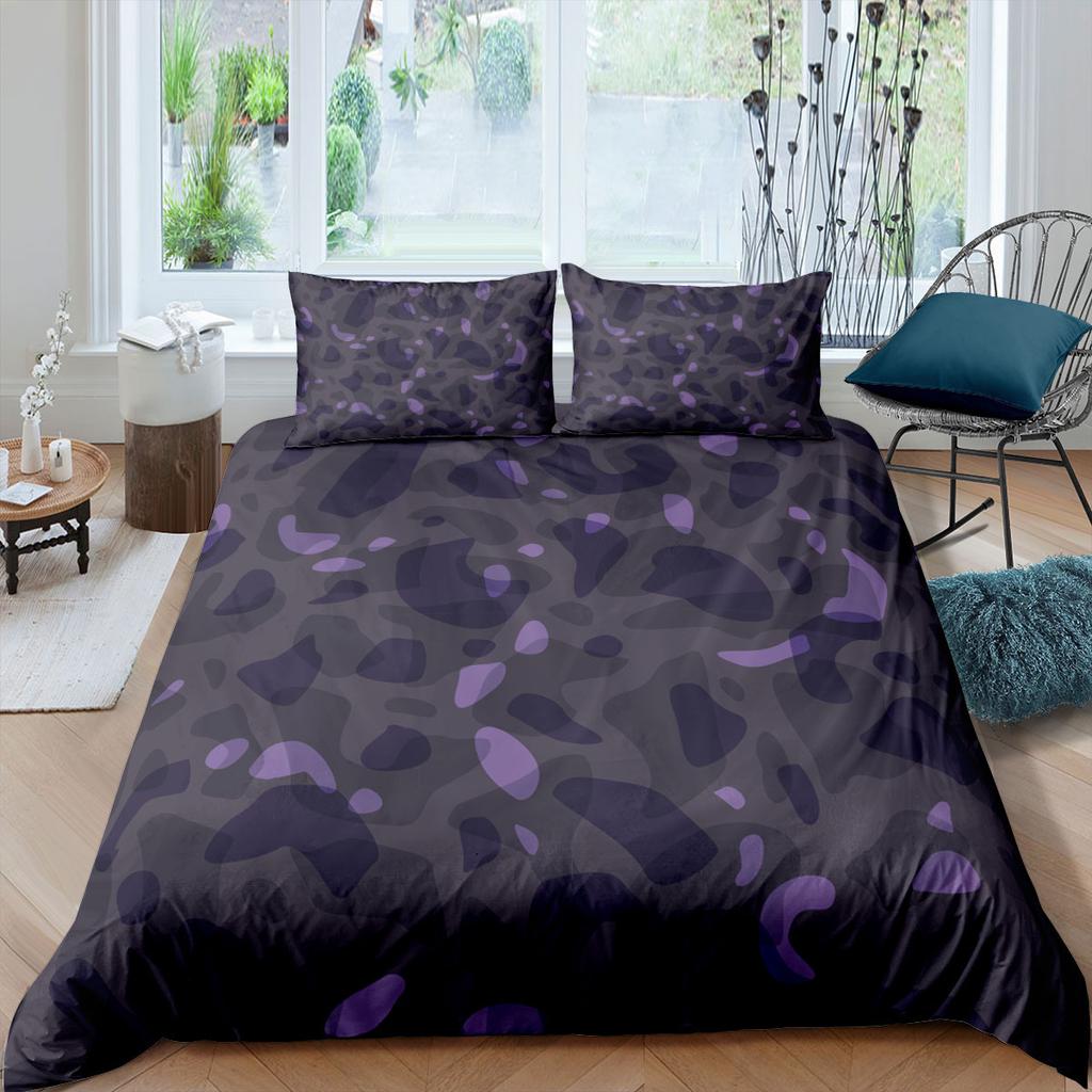 Comforter Queen 3 Pieces Ultra Soft Cow Printed Comforter Set With Zipper Closure And Black White Pink