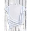 European sizes Women's Printed T-shirt, Women's Round Neck Short Sleeve, Spring and Summer Casual Top, Women's Versatile Niche Clothing